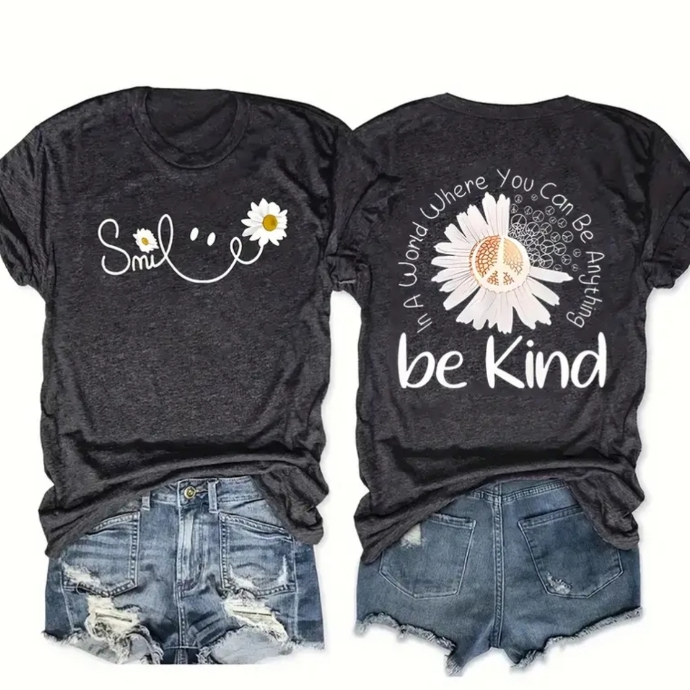 Charcoal Graphic Women's T-Shirt